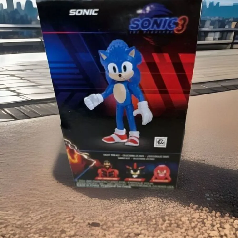 2024 Sonic The Hedgehog 3 Blue Movie & Video Game Action Figure Jakks Pacific‎